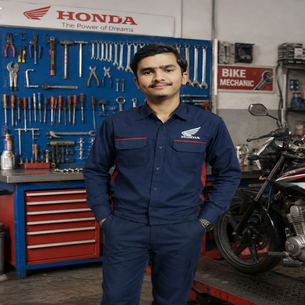 Asad Motorcycle Mechanic